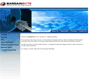Tablet Screenshot of bargainbyte.com